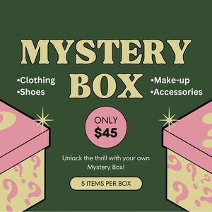 5 ITEM MYSTERY BOX📦 RANDOM PICKS|XS-S clothes, accessories, makeup, shoes.